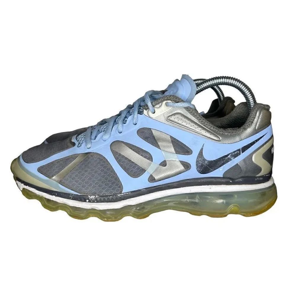 Nike Womens Air Max Plus 2012 487679-002 Gray Running Shoes Sneakers Size 9